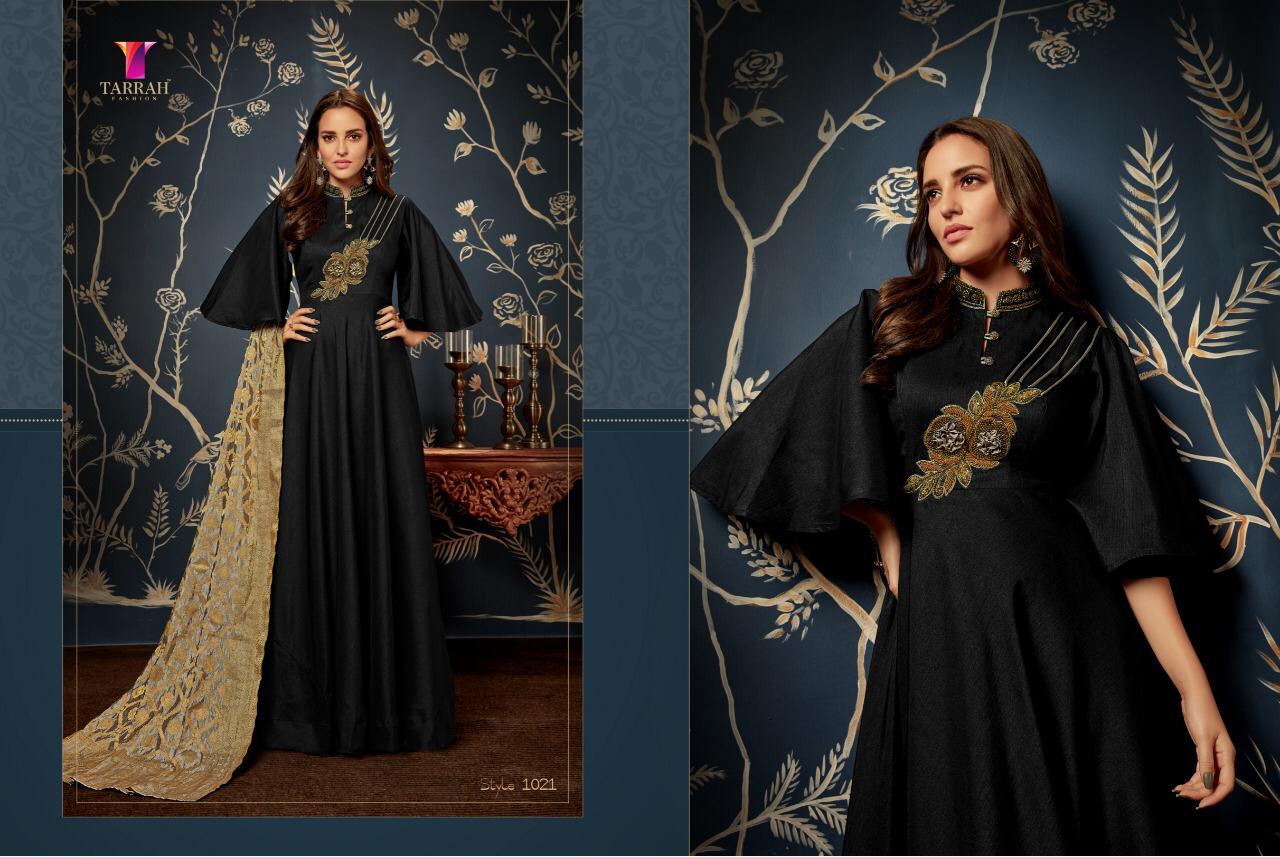 Alinaa Vol-3 By Tarrah Fashion 1017 To 1024 Series Designer Bridal Wear Collection Beautiful Stylish Fancy Colorful Party Wear & Occasional Wear Tapeta Silk Dresses/ Gowns At Wholesale Price