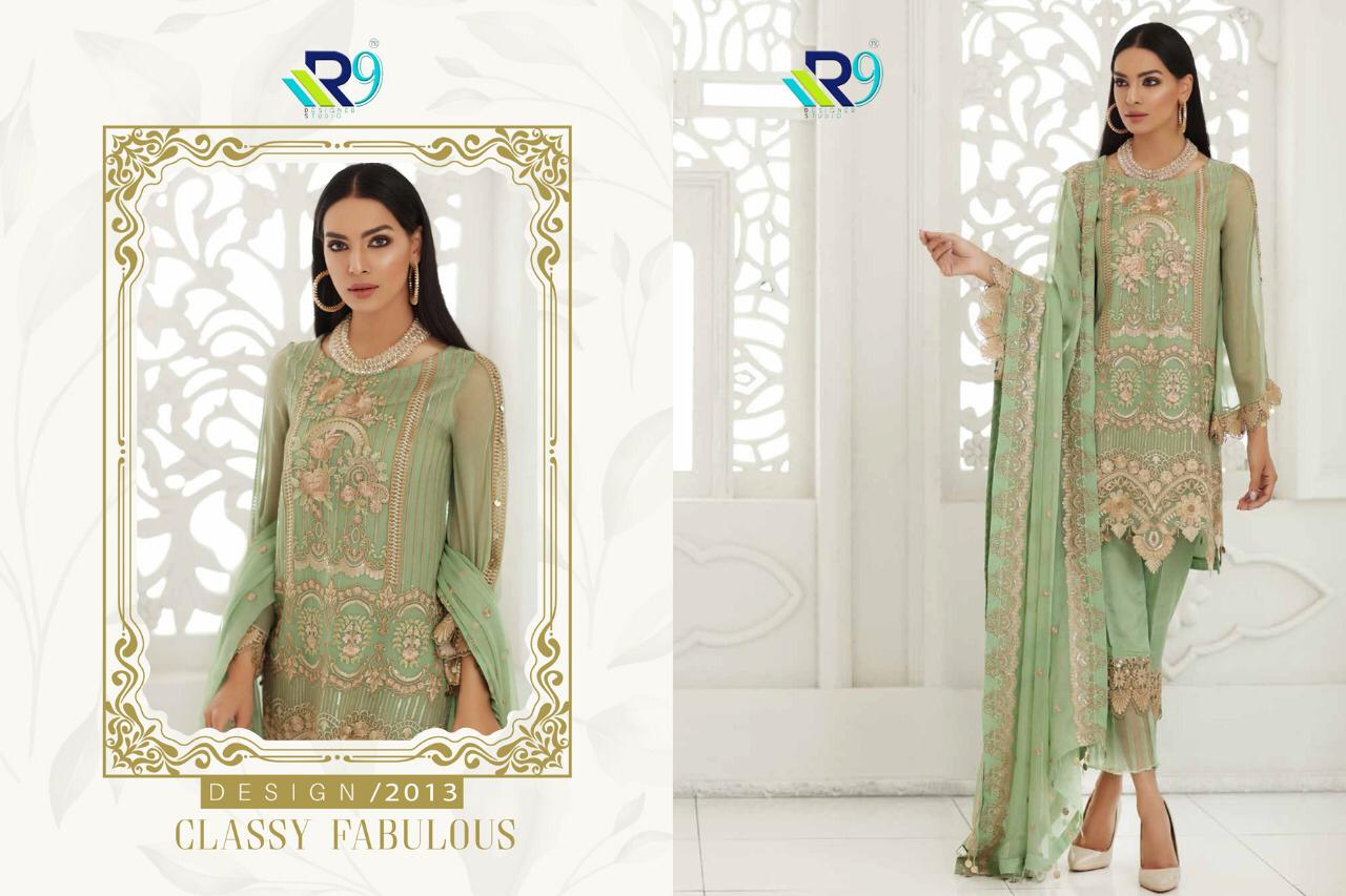 Amaya By R9 2013 To 2016  Series Beautiful Pakistani Suits Stylish Fancy Colorful Party Wear & Ethnic Wear Collection Georgette Embroidered Dresses At Wholesale Price