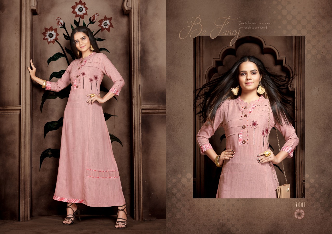 Amisa Chapter-2 By Kaamiri 17001 To 17007 Series Stylish Fancy Beautiful Colorful Casual Wear & Ethnic Wear Cotton Slub Print Kurtis At Wholesale Price
