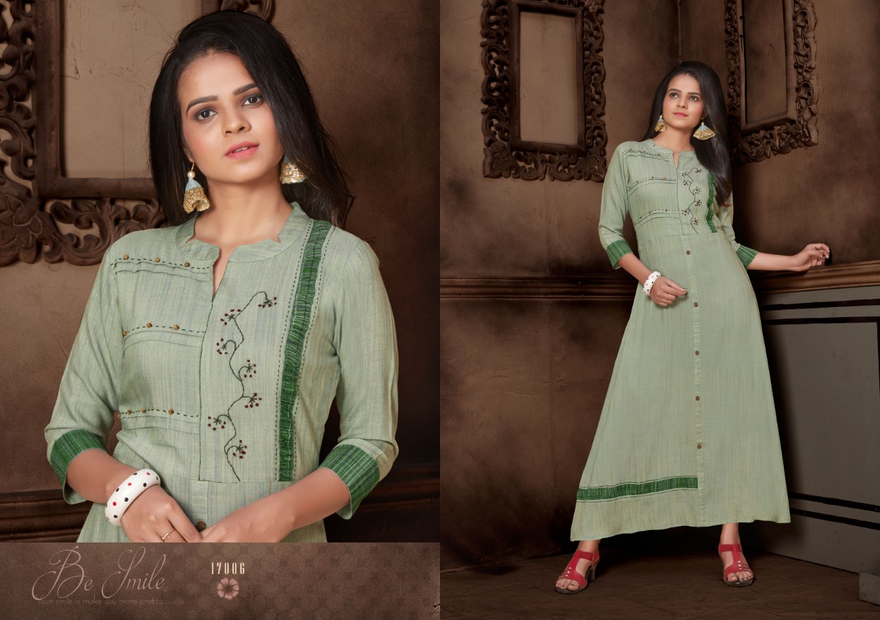 Amisa Chapter-2 By Kaamiri 17001 To 17007 Series Stylish Fancy Beautiful Colorful Casual Wear & Ethnic Wear Cotton Slub Print Kurtis At Wholesale Price