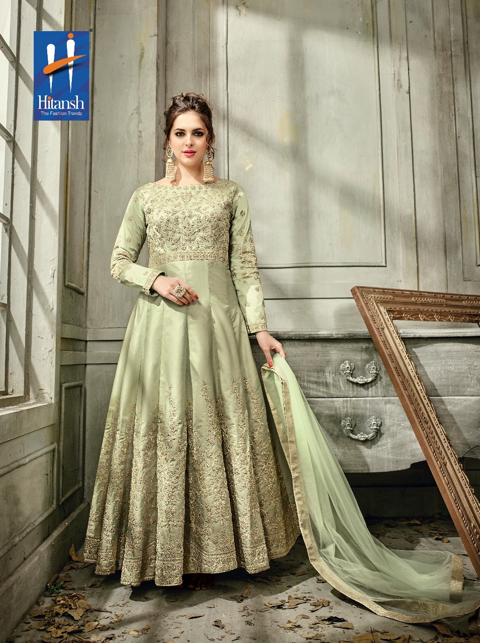 Ananya By Hitansh Fashion 1001 To 1010 Series Designer Wedding Collection Beautiful Fancy Colorful Stylish Party Wear & Occasional Wear Fancy Silk Dresses At Wholesale Price