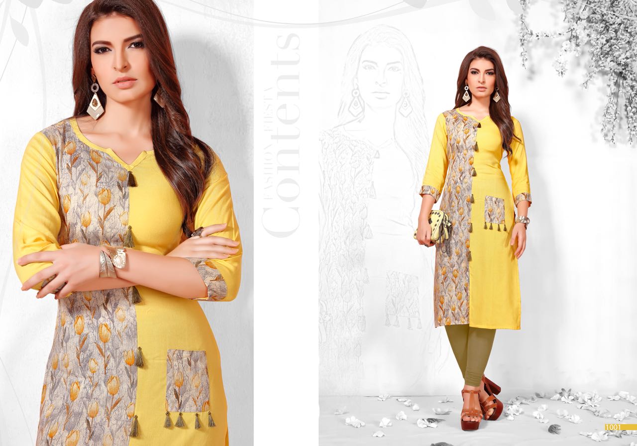 Anasha By Shubh Nx 1001 To 1009 Series Beautiful Stylish Fancy Colorful Casual Wear & Ethnic Wear Rayon Printed Kurtis At Wholesale Price