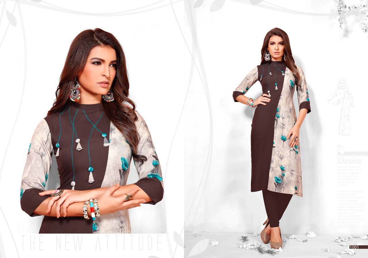 Anasha By Shubh Nx 1001 To 1009 Series Beautiful Stylish Fancy Colorful Casual Wear & Ethnic Wear Rayon Printed Kurtis At Wholesale Price