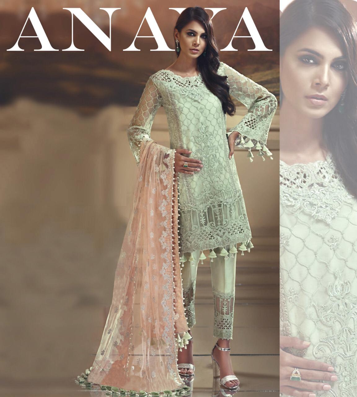 Anaya Hit Collection Nx By Fashid Wholesale Beautiful Pakistani Suits Colorful Stylish Fancy Casual Wear & Ethnic Wear Heavy Organza Tissue Dresses At Wholesale Price
