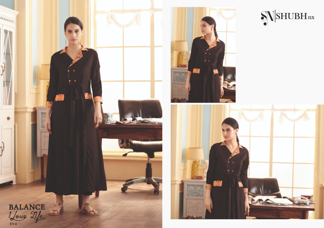 Andy Vol-1 By Shubh Nx 1 To 6 Series Stylish Fancy Beautiful Colorful Casual Wear & Ethnic Wear Rayon Printed Kurtis At Wholesale Price