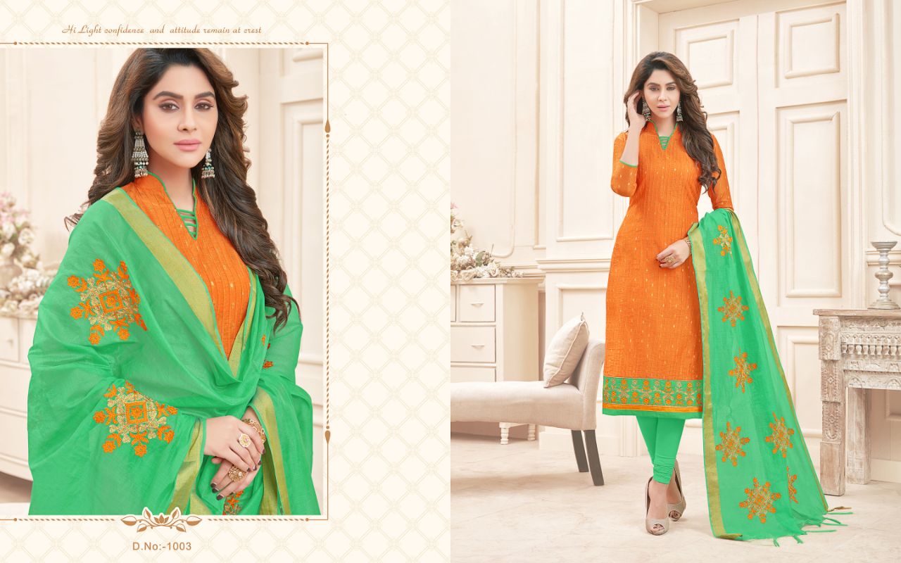 Angel By Shri Mahavir Fashion 1001 To 1012 Series Beautiful Stylish Fancy Colorful Party Wear & Ethnic Wear Modal Butti With Pintex Dresses At Wholesale Price