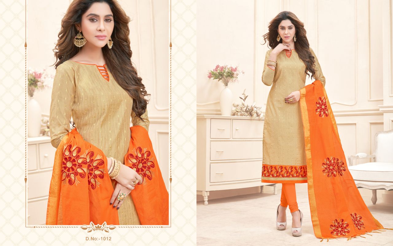 Angel By Shri Mahavir Fashion 1001 To 1012 Series Beautiful Stylish Fancy Colorful Party Wear & Ethnic Wear Modal Butti With Pintex Dresses At Wholesale Price