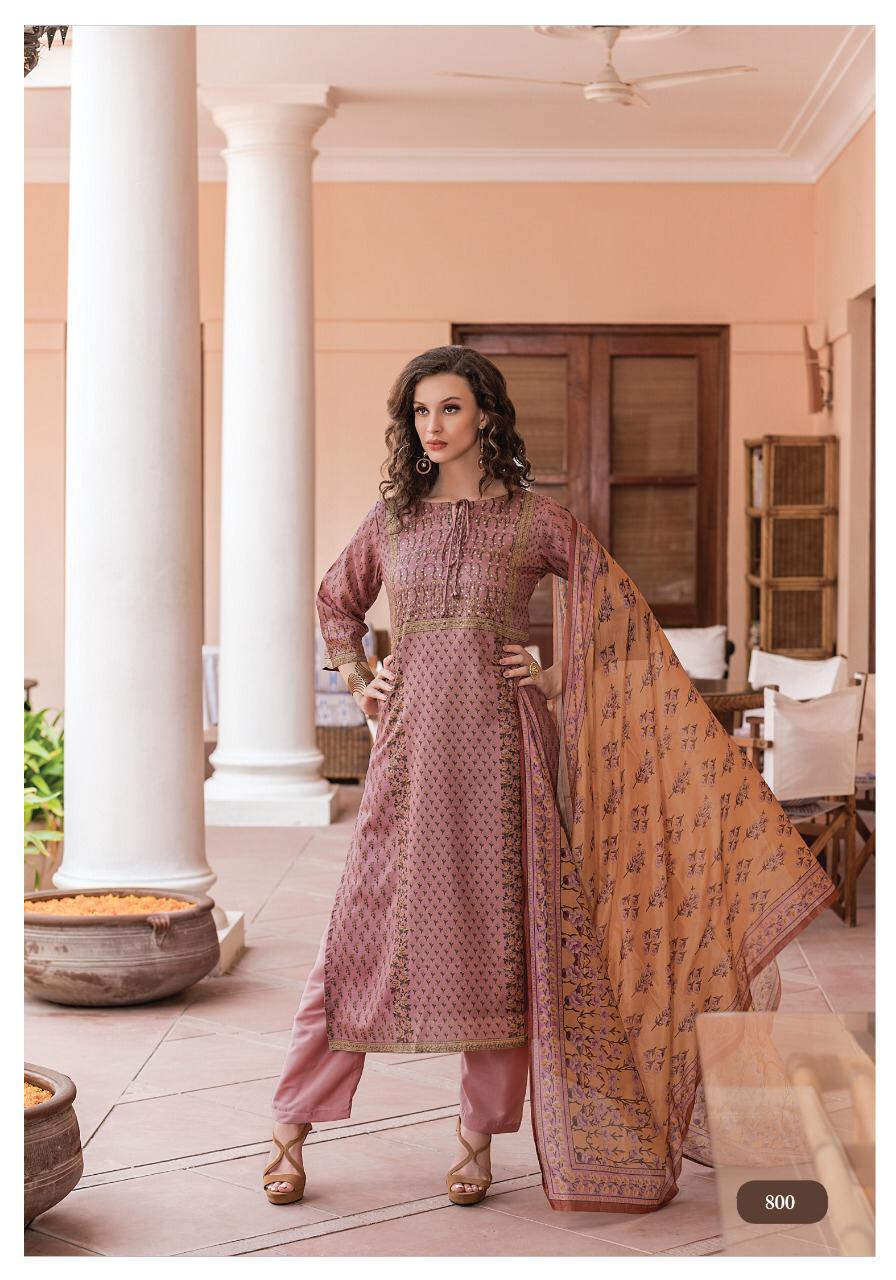 Aradhna By Sri 794 To 801 Series Beautiful Collection Suits Stylish Fancy Colorful Party Wear & Ethnic Wear Chandra Silk Printed Dresses At Wholesale Price