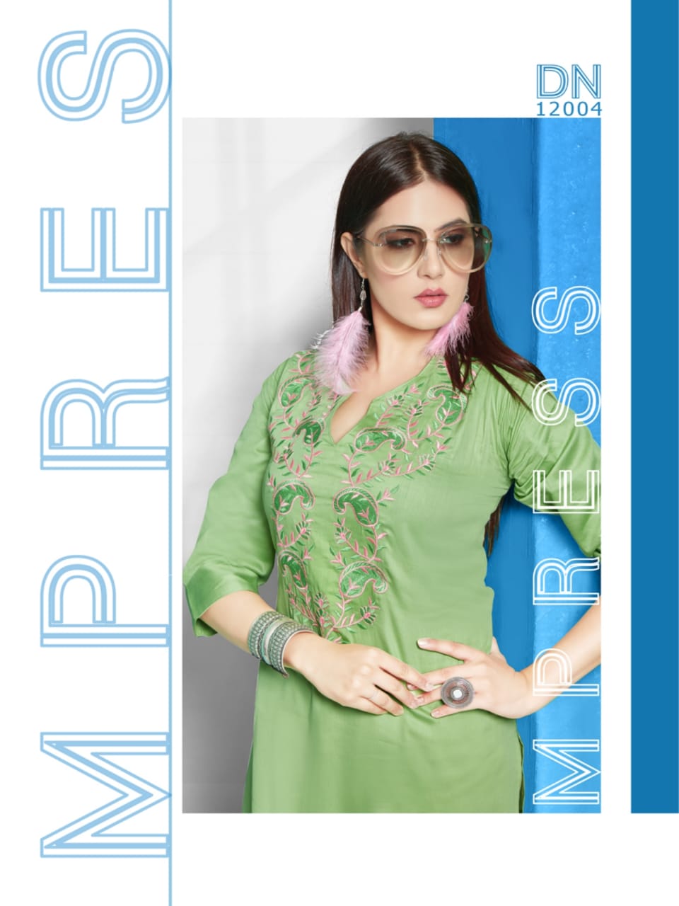 Arohi By Rooi Design 12001 To 12008 Series Beautiful Colorful Stylish Fancy Casual Wear & Ethnic Wear & Ready To Wear Premium Satin With Embroidery Work Kurtis At Wholesale Price