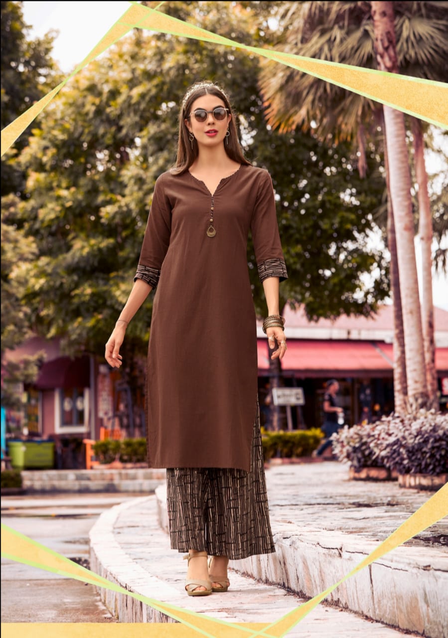 Aura By Geeta Tex 6052 To 6059 Series Beautiful Colorful Stylish Fancy Casual Wear & Ethnic Wear & Ready To Wear Rayon Kurtis At Wholesale Price