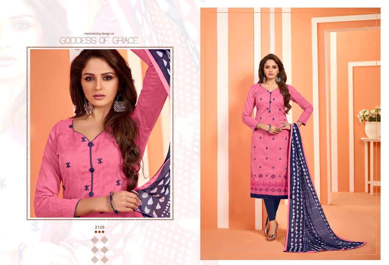 Baby Don Vol-21 By Ravi Creation 2017 To 2130 Series Beautiful Suits Stylish Fancy Colorful Casual Wear & Ethnic Wear Jacquard Printed Dresses At Wholesale Price