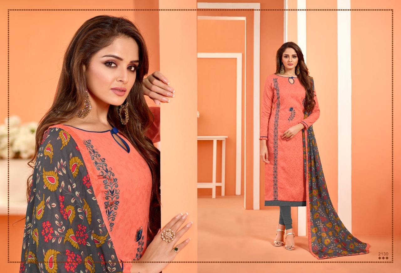 Baby Don Vol-21 By Ravi Creation 2017 To 2130 Series Beautiful Suits Stylish Fancy Colorful Casual Wear & Ethnic Wear Jacquard Printed Dresses At Wholesale Price