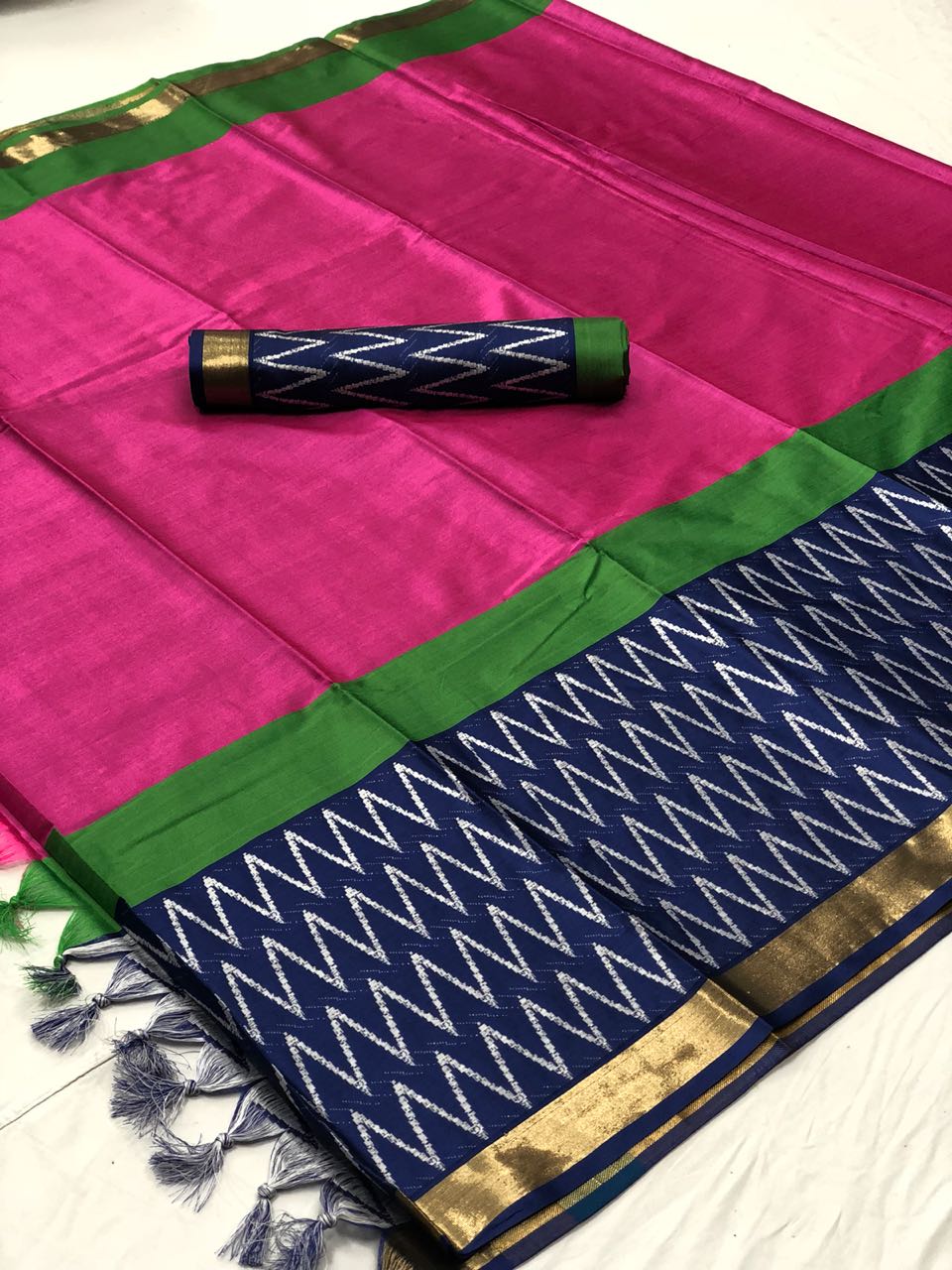 Bandhan By St Namo 01 To 11 Series Indian Traditional Collection Beautiful Stylish Fancy Colorful Party Wear & Occasional Wear Cotton Silk Sarees At Wholesale Price