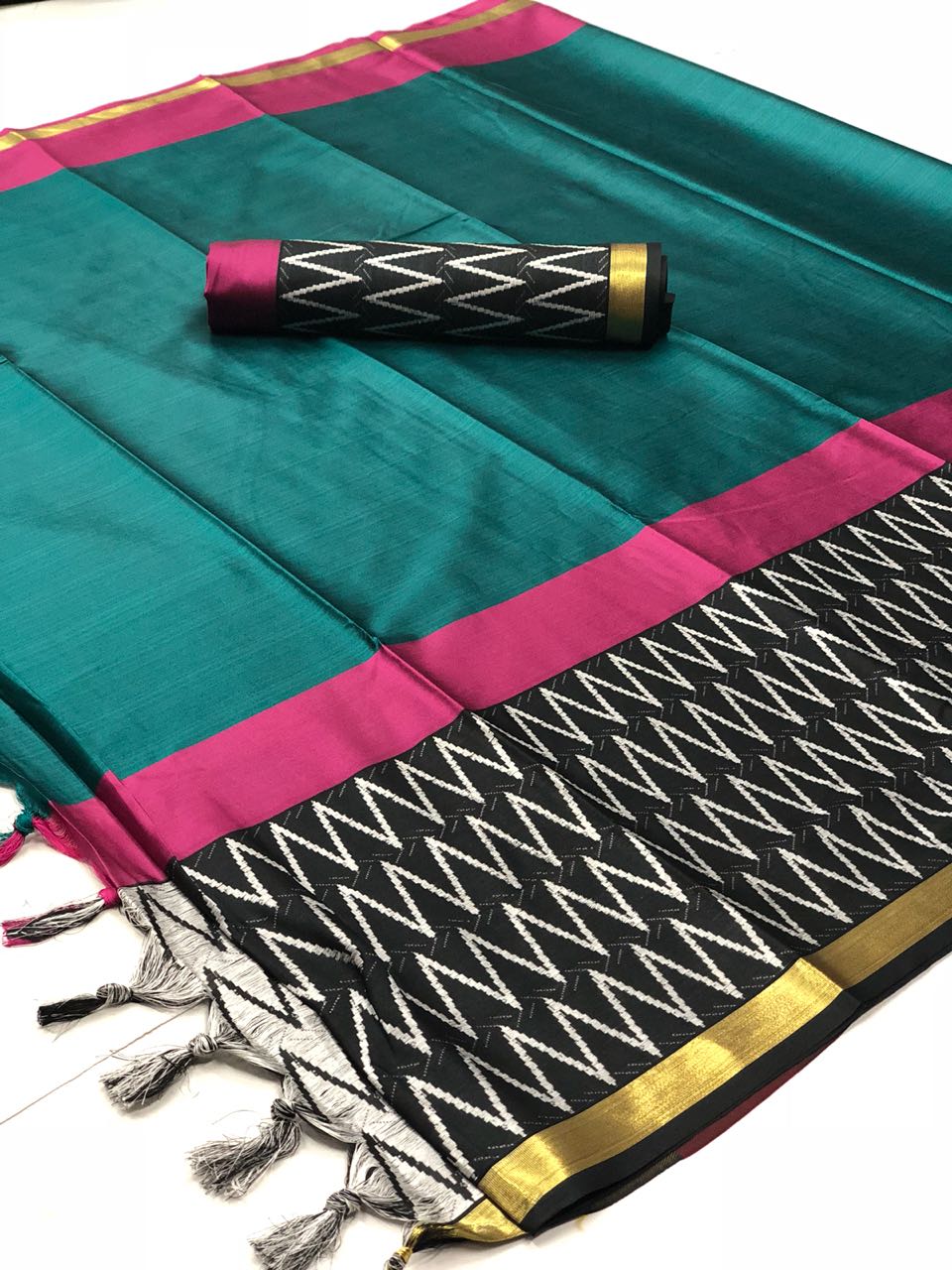 Bandhan By St Namo 01 To 11 Series Indian Traditional Collection Beautiful Stylish Fancy Colorful Party Wear & Occasional Wear Cotton Silk Sarees At Wholesale Price