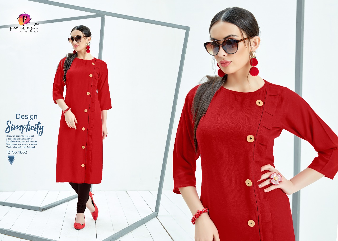 Bhavini By Modesi 1001 To 1008 Series Beautiful Stylish Fancy Colorful Casual Wear & Ethnic Wear Collection Pure Cotton Kurtis At Wholesale Price