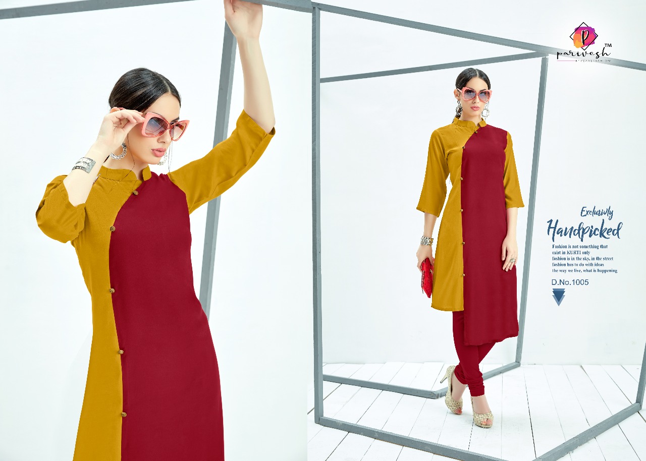 Bhavini By Modesi 1001 To 1008 Series Beautiful Stylish Fancy Colorful Casual Wear & Ethnic Wear Collection Pure Cotton Kurtis At Wholesale Price