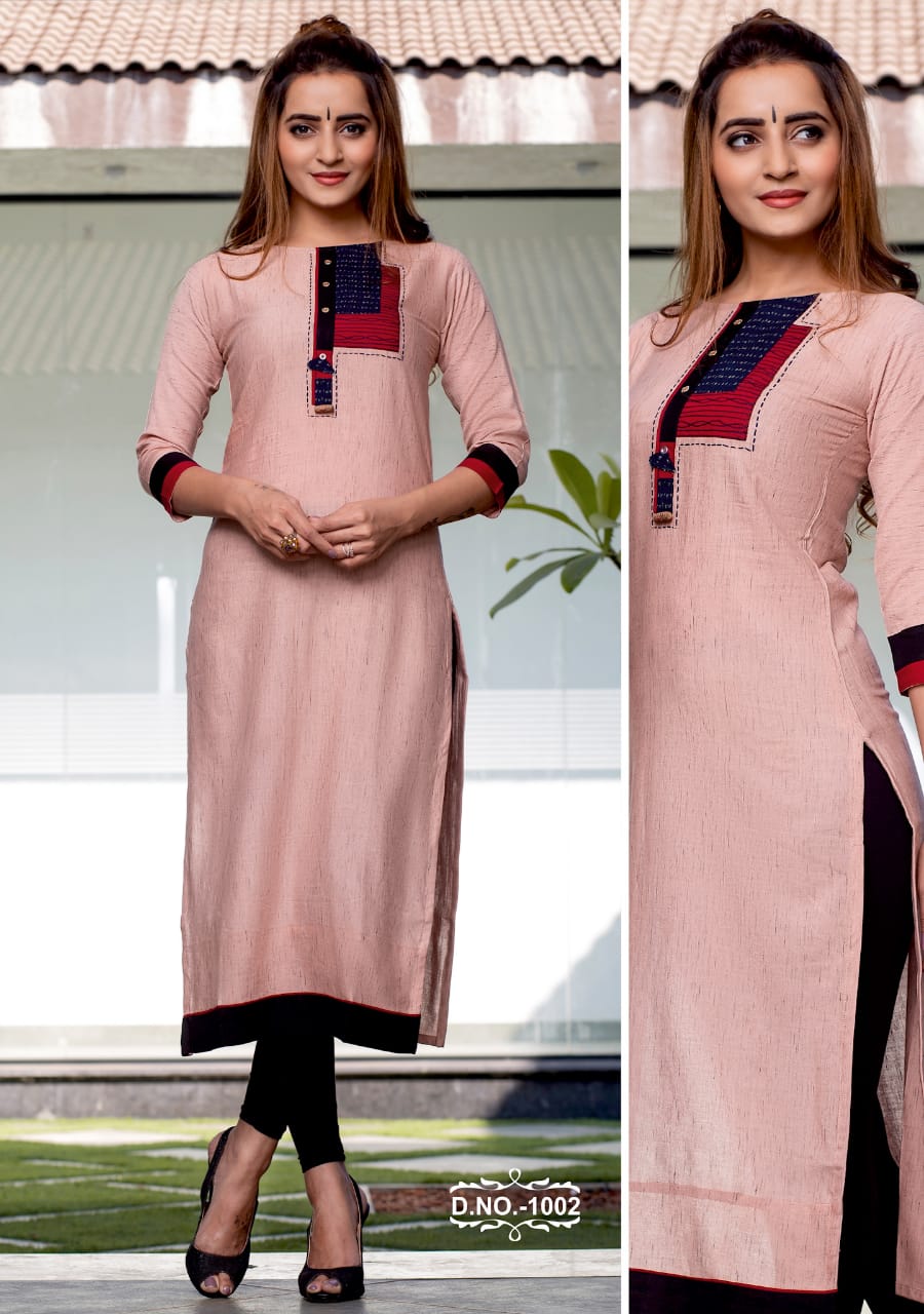 Black Current By Siyaji 1001 To 1008 Series Beautiful Collection Suits Stylish Fancy Colorful Casual Wear & Ethnic Wear Linen Rayon Kurtis At Wholesale Price