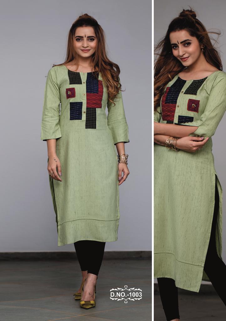 Black Current By Siyaji 1001 To 1008 Series Beautiful Collection Suits Stylish Fancy Colorful Casual Wear & Ethnic Wear Linen Rayon Kurtis At Wholesale Price