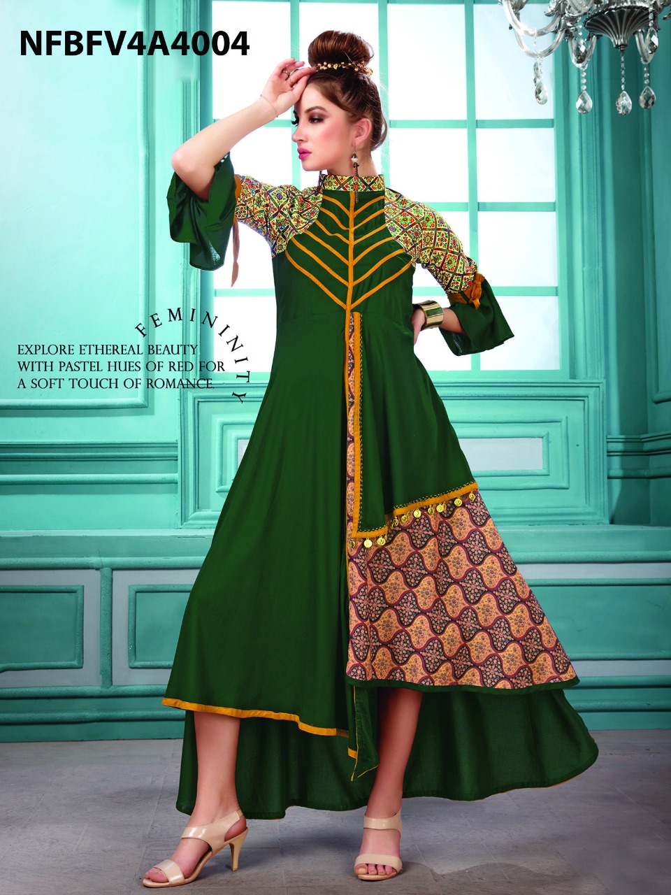 Butterfly Vol-4 By Fashid Wholesale 4001 To 4004 Designer Wear Collection Beautiful Stylish Fancy Colorful Party Wear & Occasional Wear Heavy Rayon Kurtis At Wholesale Price