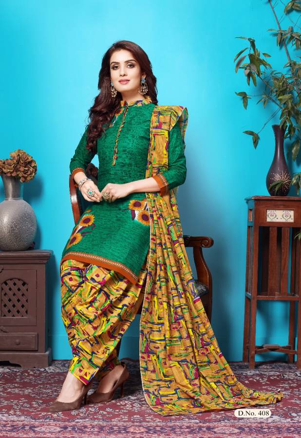 Butterfly Patiyala Vol-4 By Rutu Creation 401 To 408 Series Indian Traditional Wear Collection Beautiful Stylish Fancy Colorful Party Wear & Occasional Wear Cotton Printed Dress At Wholesale Price