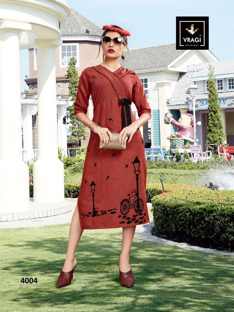 Butterfly By Vragi Designer Beautiful Stylish Colorful Fancy Ready To Wear & Casual Wear & Ethnic Wear Two Tone Rayon Kurtis At Wholesale Price