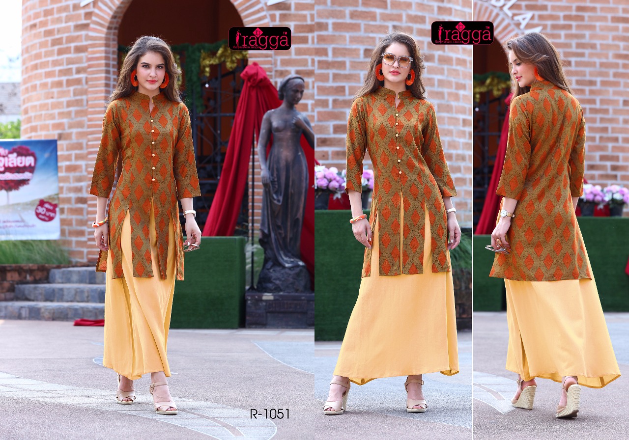 C4u By Ragga 1048 To 1057 Series Designer Beautiful Stylish Colorful Fancy Casual Wear & Ethnic Wear Collection Heavy Rayon Kurtis At Wholesale Price