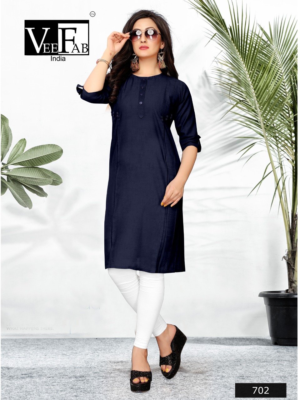 Candy Crush By Vee Fab 701 To 708 Series Beautiful Stylish Fancy Colorful Casual Wear & Ethnic Wear Cotton Slub Kurtis At Wholesale Price