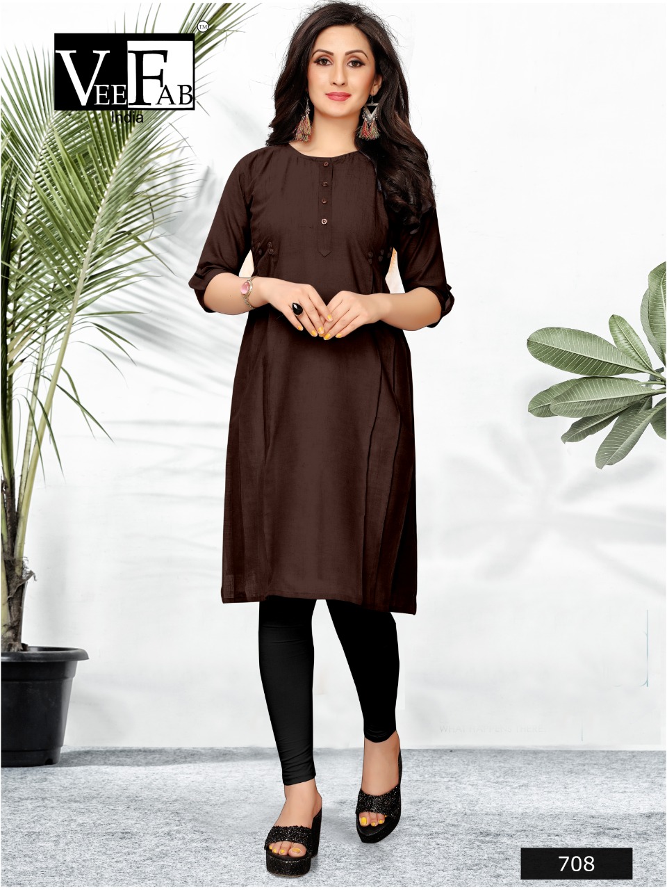 Candy Crush By Vee Fab 701 To 708 Series Beautiful Stylish Fancy Colorful Casual Wear & Ethnic Wear Cotton Slub Kurtis At Wholesale Price