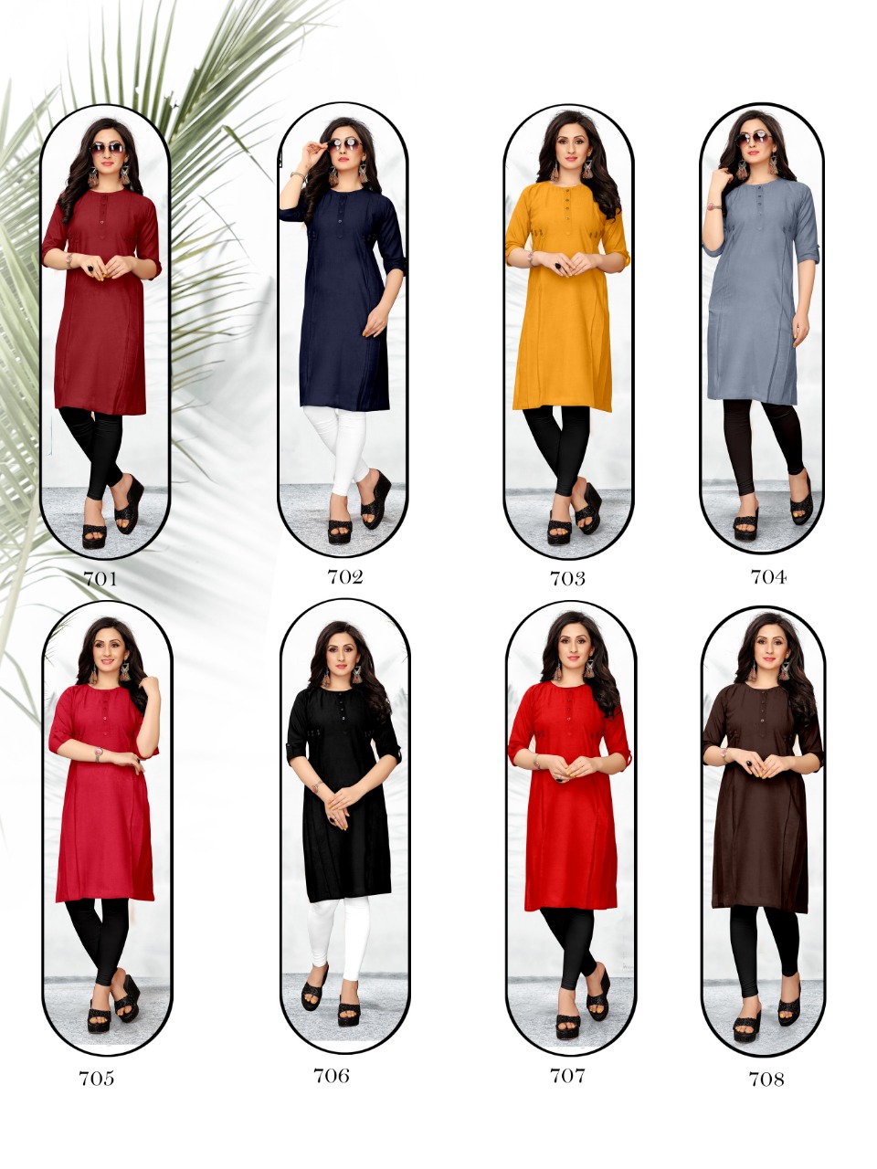 Candy Crush By Vee Fab 701 To 708 Series Beautiful Stylish Fancy Colorful Casual Wear & Ethnic Wear Cotton Slub Kurtis At Wholesale Price