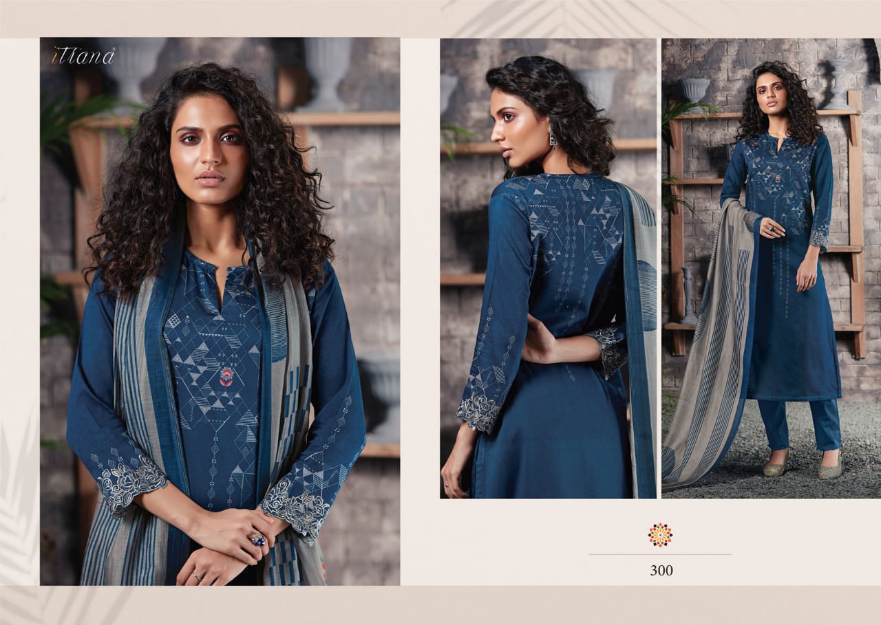 Chevron By Itrana Designer Suits Beautiful Stylish Fancy Colorful Party Wear & Ethnic Wear Cotton Satin Digital Printed Dresses At Wholesale Price