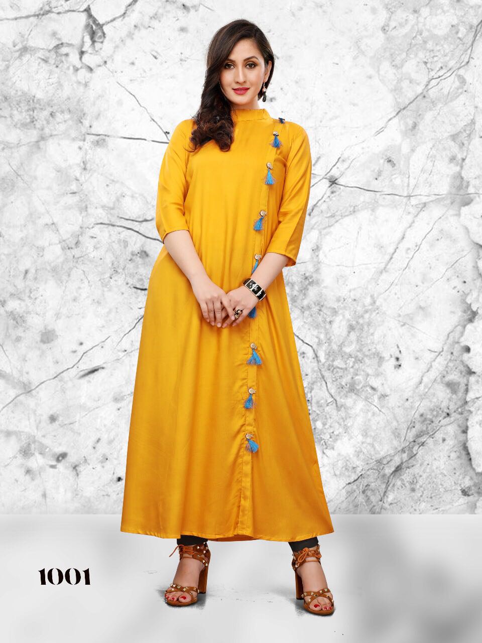Colors Vol-2 By Jugnii 1001 To 1008 Series Designer Stylish Fancy Colorful Beautiful Party Wear & Ethnic Wear Collection Viscose Rayon Kurtis At Wholesale Price