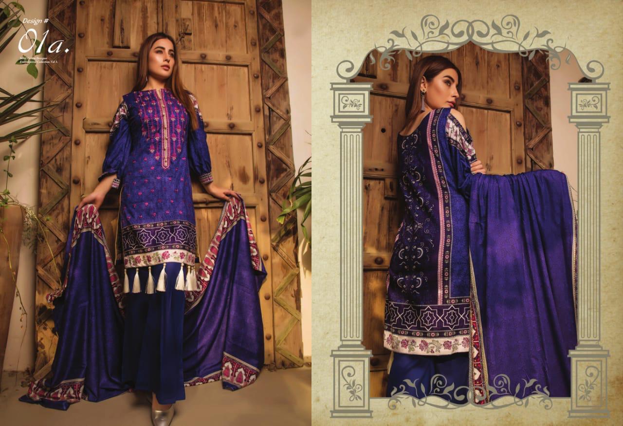 Cotton Designer Vol-3 By Sahil 1a-b To 5a-b Series Indian Traditional Wear Collection Beautiful Stylish Fancy Colorful Party Wear & Occasional Wear Coton Dresses At Wholesale Price
