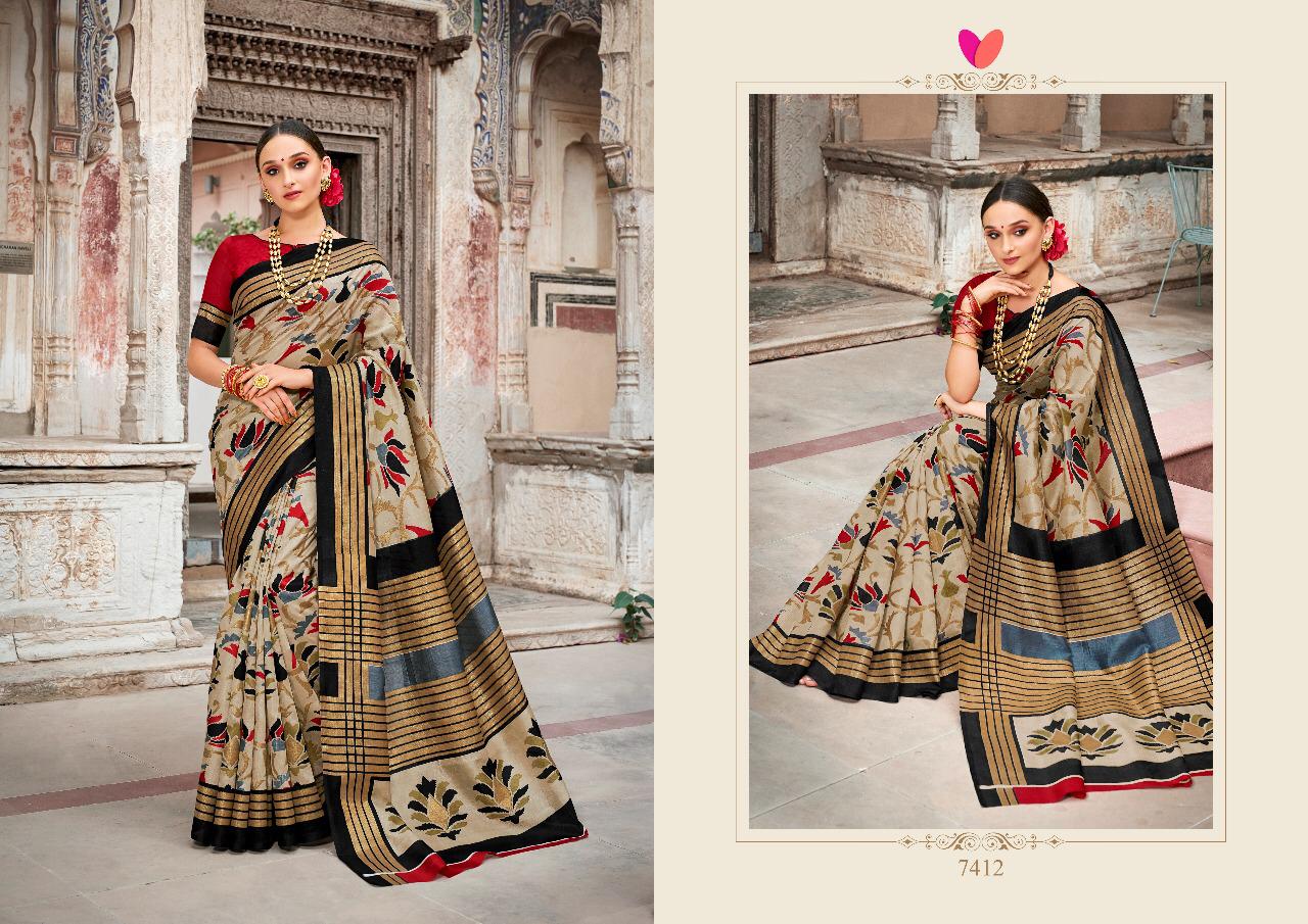 Devnaagri By Mintorasi 7401 To 7416 Series Indian Traditional Wear Collection Beautiful Stylish Fancy Colorful Party Wear & Occasional Wear Shine Silk Sarees At Wholesale Price