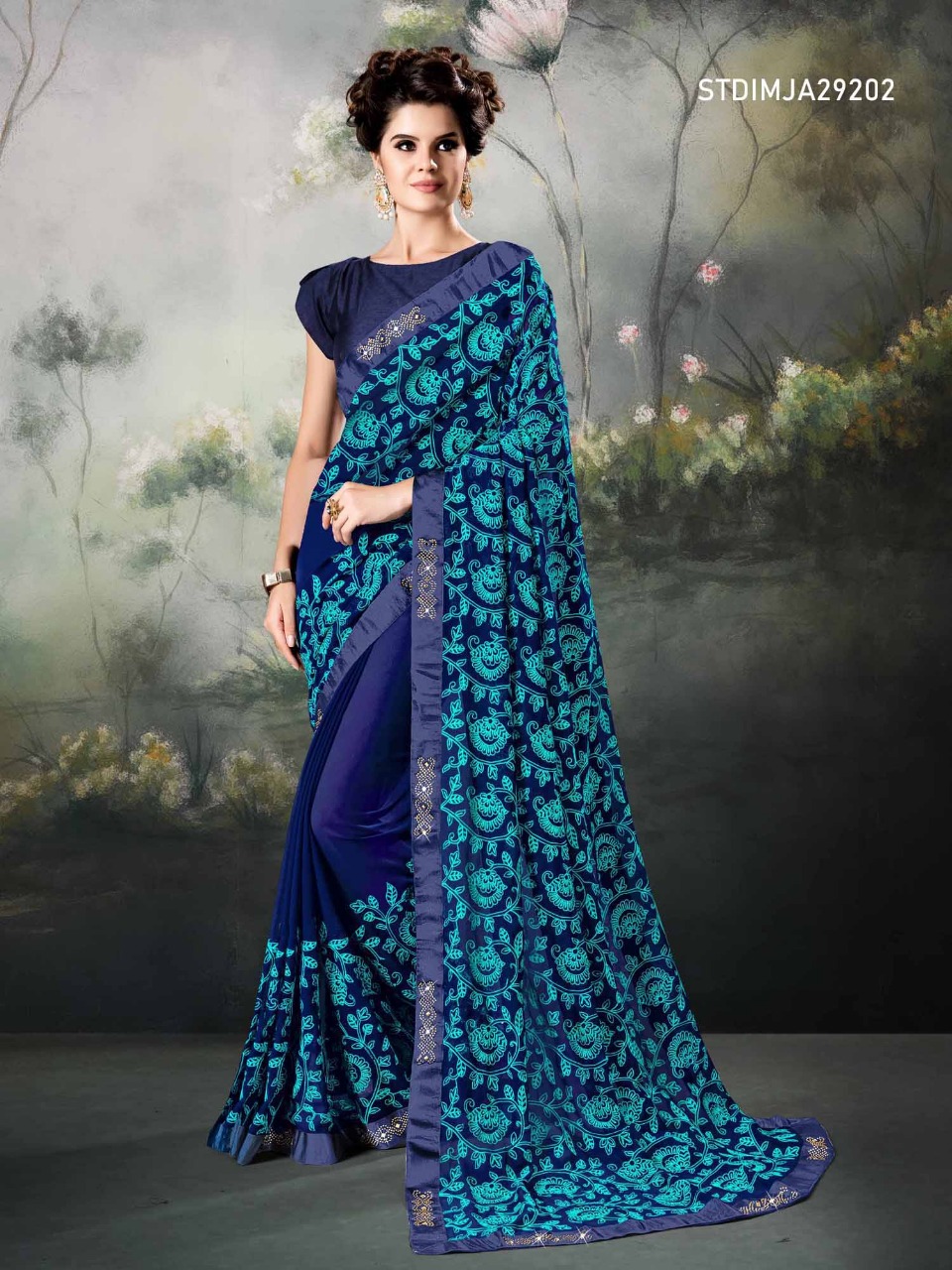 Diamond Jubilee By Aasvaa Indian Traditional Wear Collection Beautiful Stylish Fancy Colorful Party Wear & Occasional Wear Bangalori Silk Sarees At Wholesale Price