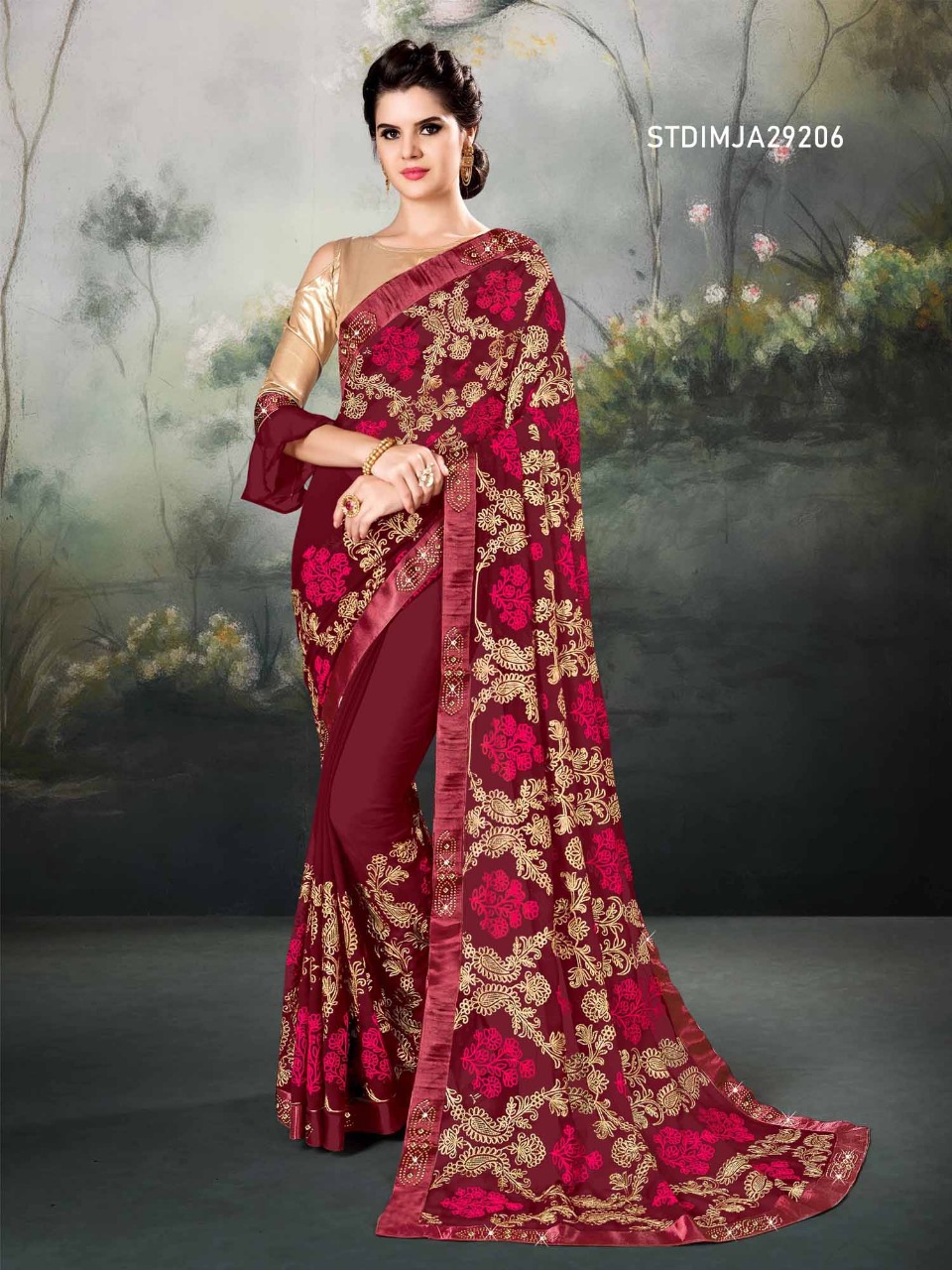 Diamond Jubilee By Aasvaa Indian Traditional Wear Collection Beautiful Stylish Fancy Colorful Party Wear & Occasional Wear Bangalori Silk Sarees At Wholesale Price