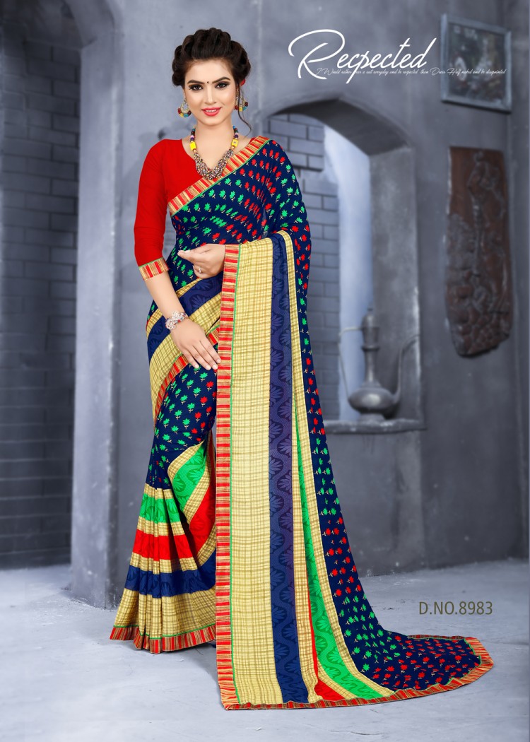 Dil Nashee Vol-13 By Kodas 8977 To 8988 Series Indian Traditional Wear Collection Beautiful Stylish Fancy Colorful Party Wear & Occasional Wear Rennial Printed Sarees At Wholesale Price