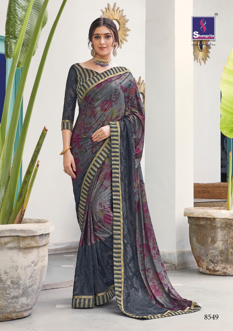 Discovery Vol-2 By Shangrila 8541 To 8552 Series Indian Traditional Wear Collection Beautiful Stylish Fancy Colorful Party Wear & Occasional Wear Rich Digital Soft Worked Sarees At Wholesale Price