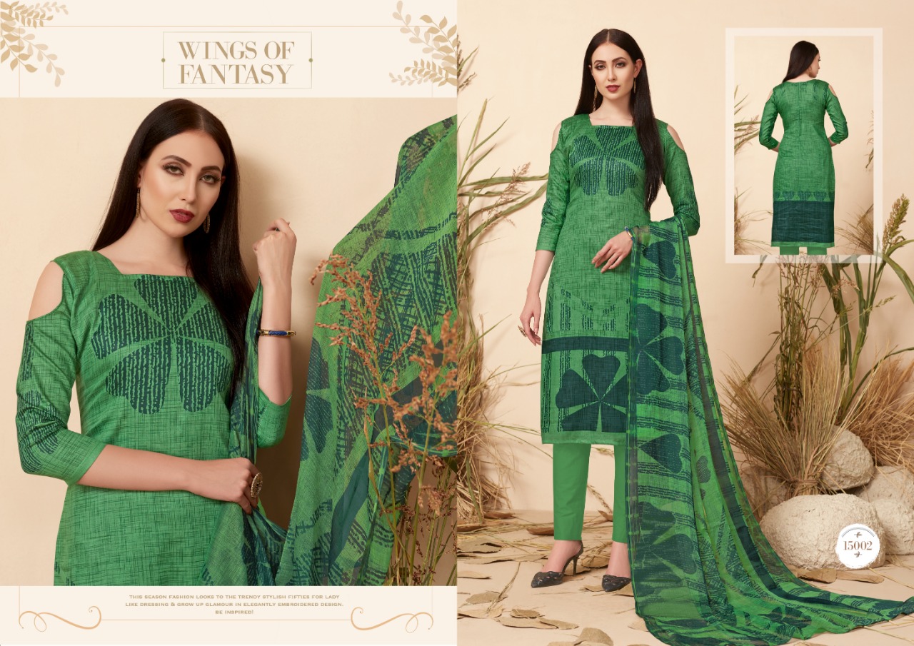 Eliza-15 By Ritu International 15001 To 15010 Series Beautiful Suits Colorful Stylish Fancy Casual Wear & Ethnic Wear Pure Glace Cotton Digital Style Print Dresses At Wholesale Price