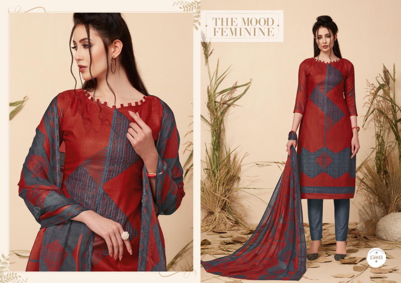 Eliza-15 By Ritu International 15001 To 15010 Series Beautiful Suits Colorful Stylish Fancy Casual Wear & Ethnic Wear Pure Glace Cotton Digital Style Print Dresses At Wholesale Price