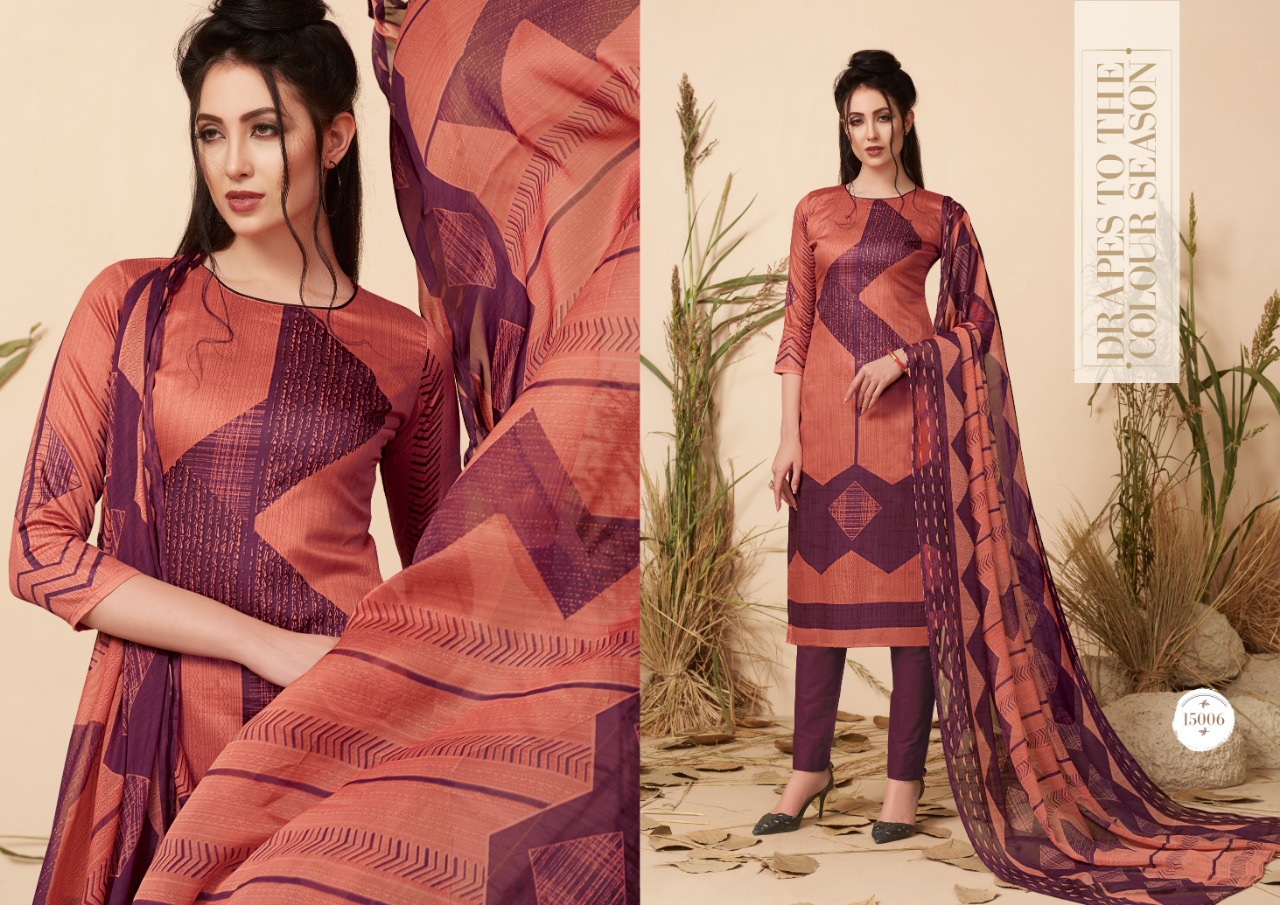 Eliza-15 By Ritu International 15001 To 15010 Series Beautiful Suits Colorful Stylish Fancy Casual Wear & Ethnic Wear Pure Glace Cotton Digital Style Print Dresses At Wholesale Price