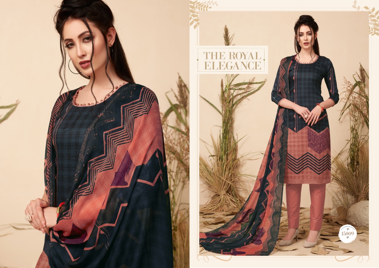 Eliza-15 By Ritu International 15001 To 15010 Series Beautiful Suits Colorful Stylish Fancy Casual Wear & Ethnic Wear Pure Glace Cotton Digital Style Print Dresses At Wholesale Price