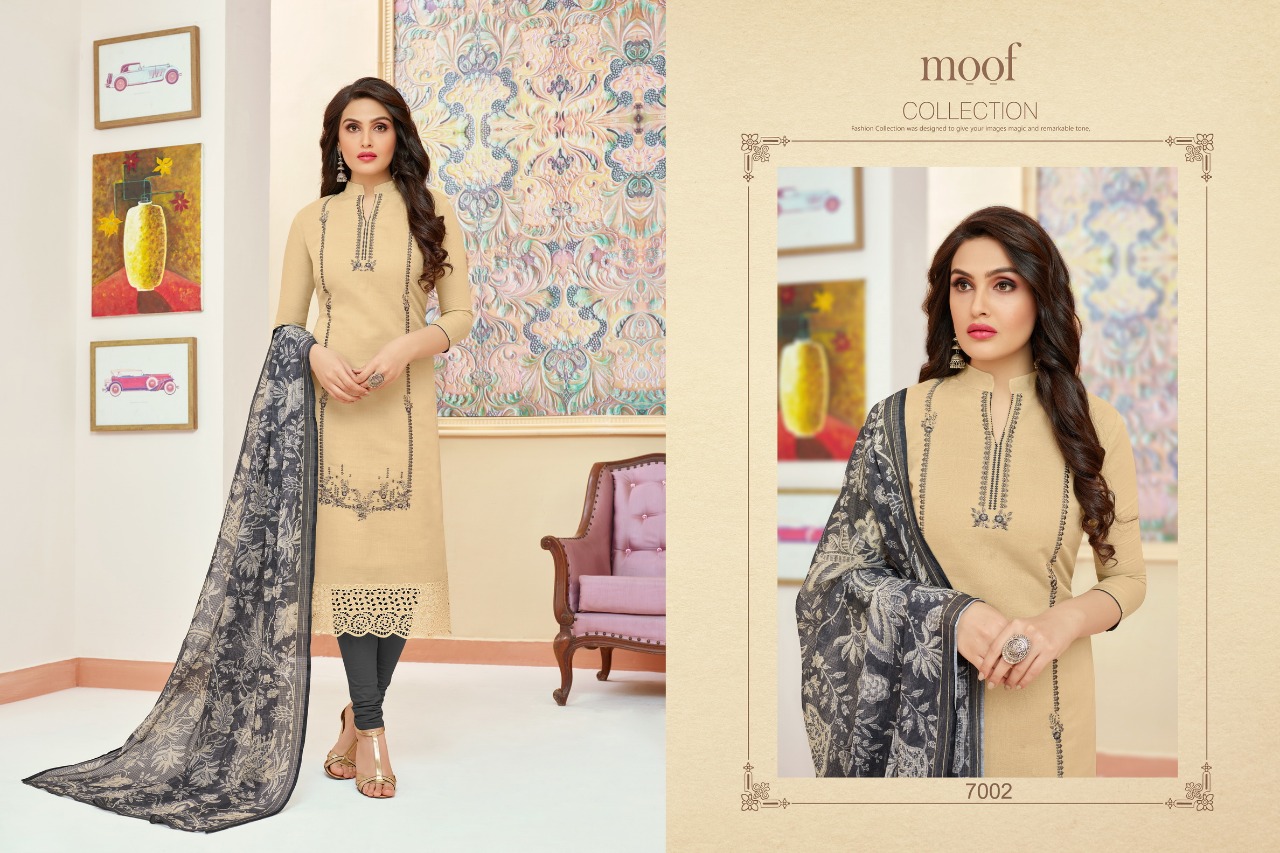 Elissa Vol-4 By Moof Fashion 7002 To 7007 Series Beautiful Suits Stylish Fancy Colorful Casual Wear & Ethnic Wear Heavy Modal Silk Dresses At Wholesale Price