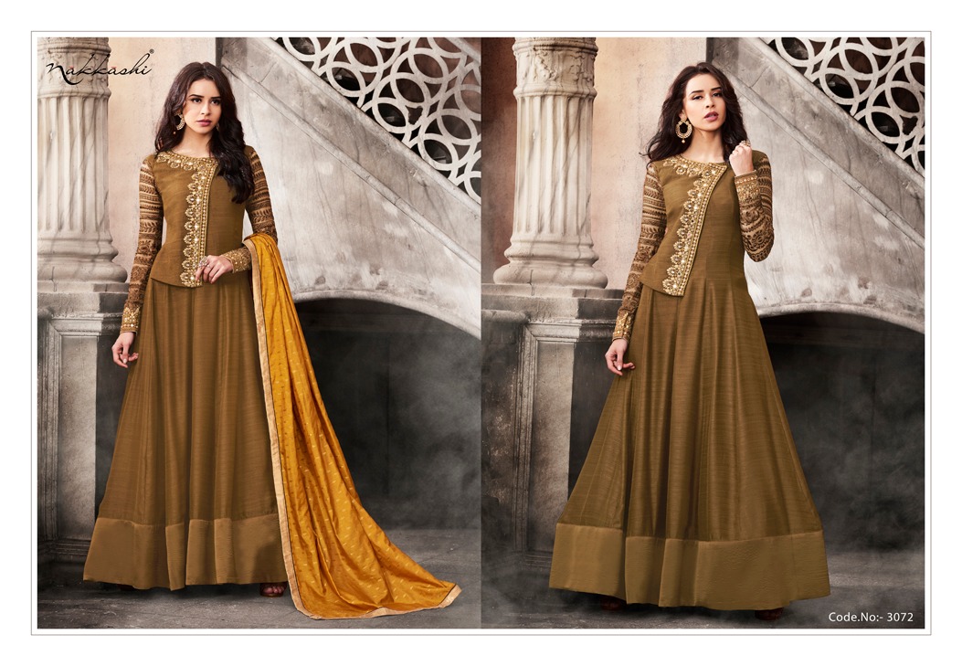 Nakashi Hit Collection By Nakkashi Designer Pakistani Suits Collection Stylish Beautiful Embroidered Colorful Party Wear & Occasional Wear Silk Dresses At Wholesale Price