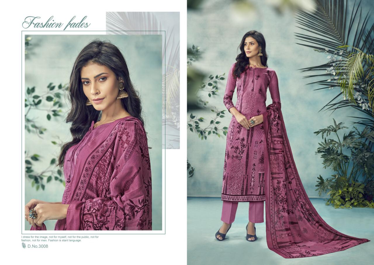 Farzana By Levisha 3001 To 3010 Series Designer Suits Beautiful Stylish Fancy Colorful Party Wear & Ethnic Wear Pure Super Cotton Printed Dresses At Wholesale Price