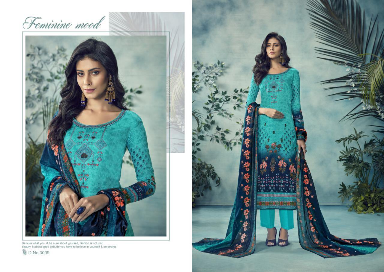Farzana By Levisha 3001 To 3010 Series Designer Suits Beautiful Stylish Fancy Colorful Party Wear & Ethnic Wear Pure Super Cotton Printed Dresses At Wholesale Price