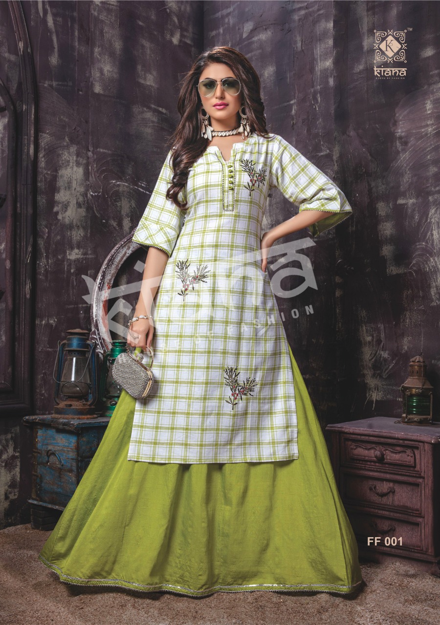 Indian discount fusion kurtis