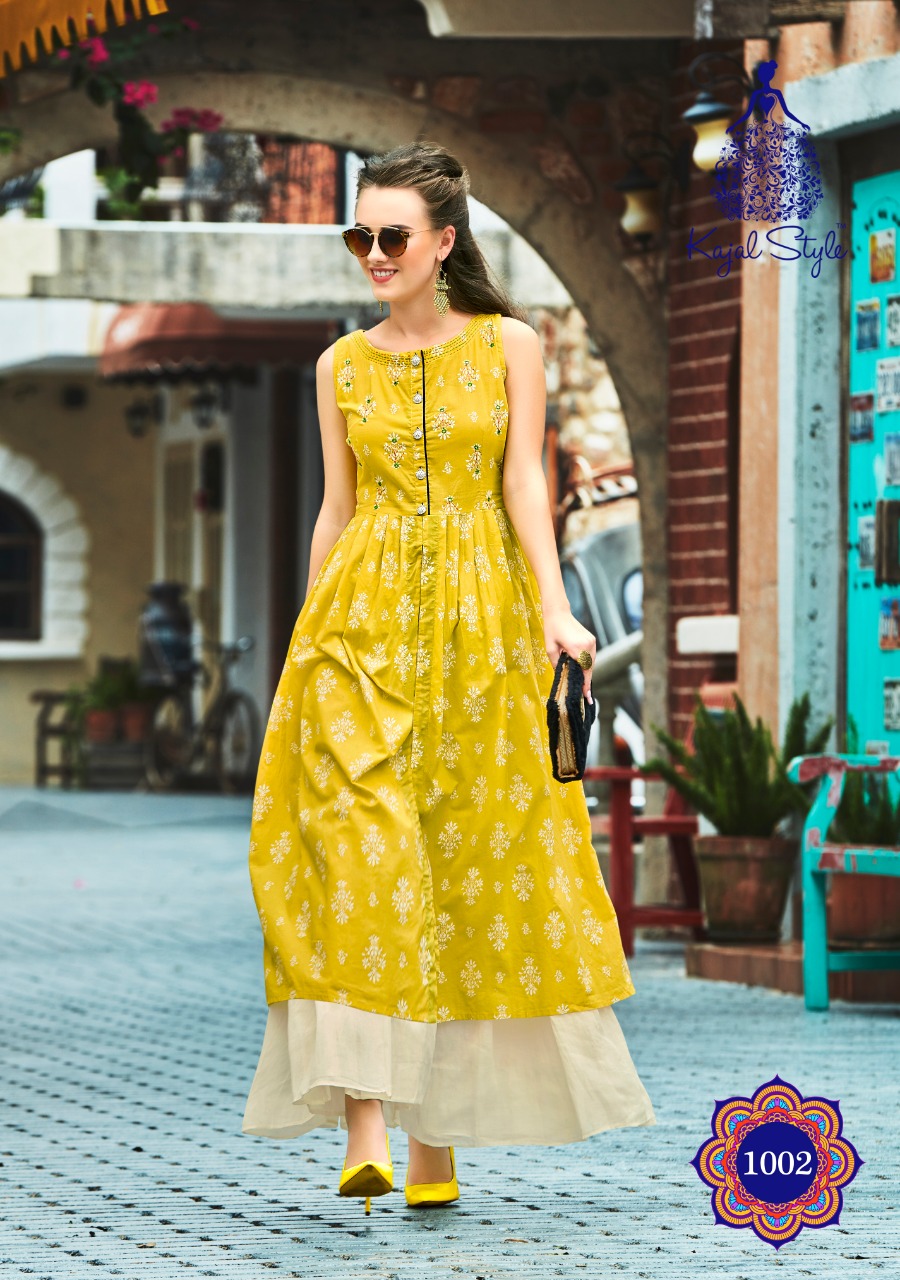 Fashion Loreal Vol-1 By Kajal Style 1001 To 1012 Series Beautiful Stylish Fancy Colorful Casual Wear & Ethnic Wear Heavy Rayon Printed Kurtis At Wholesale Price