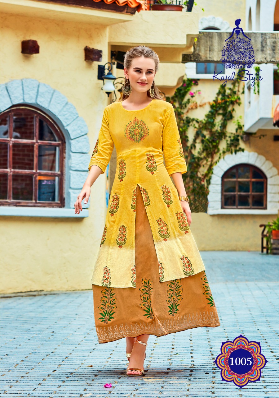 Fashion Loreal Vol-1 By Kajal Style 1001 To 1012 Series Beautiful Stylish Fancy Colorful Casual Wear & Ethnic Wear Heavy Rayon Printed Kurtis At Wholesale Price