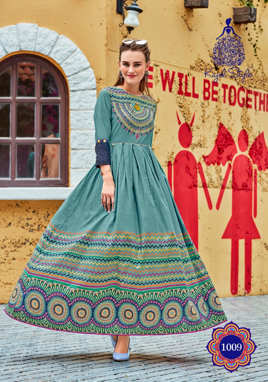 Fashion Loreal Vol-1 By Kajal Style 1001 To 1012 Series Beautiful Stylish Fancy Colorful Casual Wear & Ethnic Wear Heavy Rayon Printed Kurtis At Wholesale Price