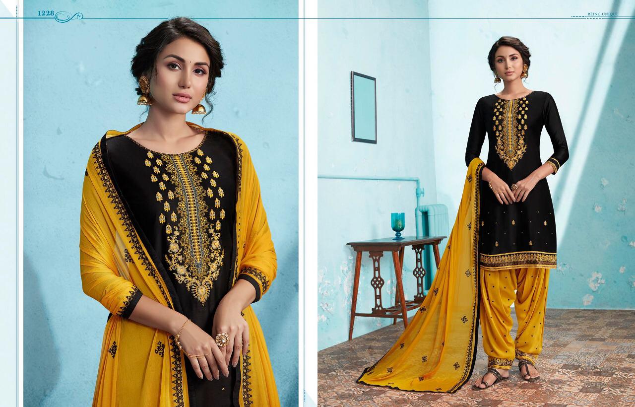 Fashion Of Patiala-24 By Kajree Fashion 1221 To 1230 Series Designer Patiyala Suits Collection Beautiful Stylish Fancy Colorful Party Wear & Ethnic Wear Cotton Satin Dresses At Wholesale Price